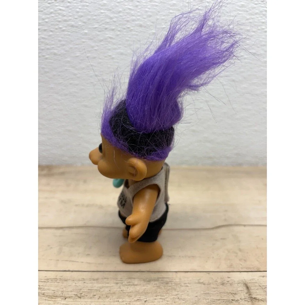 Vtg Russ Gym Troll Doll 5